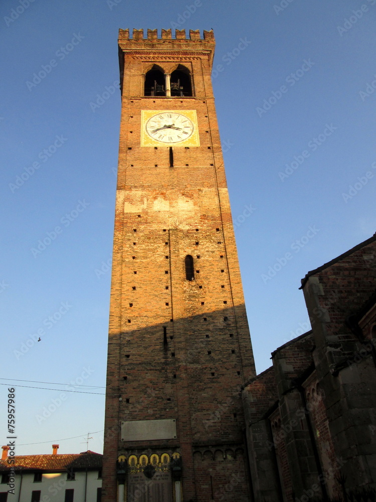 Fototapeta premium Torre, Rivolta d Adda