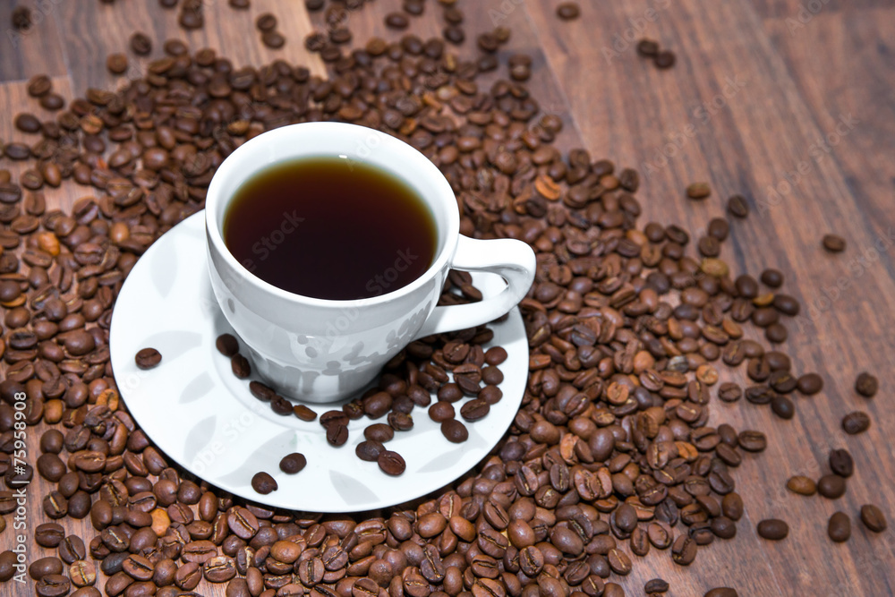 Fototapeta premium Kaffee für alle