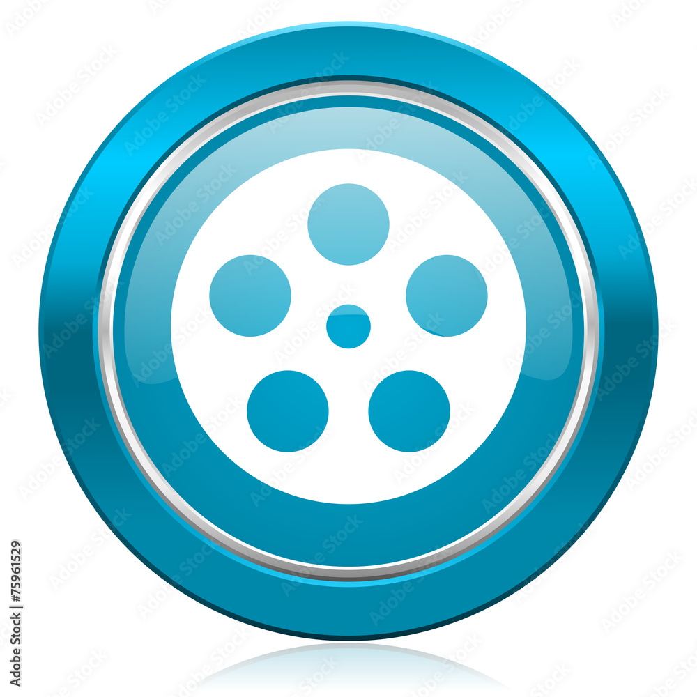 film blue icon