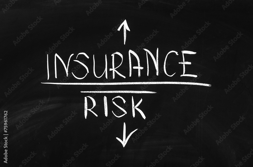 Obraz premium Insurance and risk