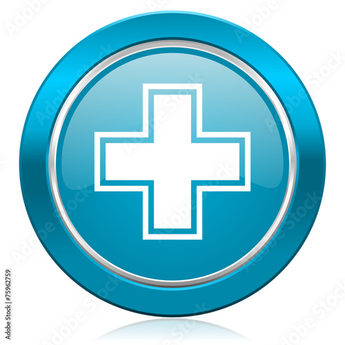 pharmacy blue icon