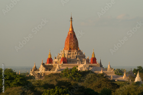 The Ananada Temple in Bagan