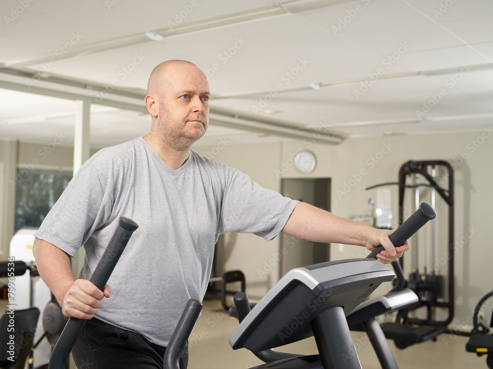 Man in the gym Man in the gym