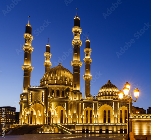 New mosque in Baku photo