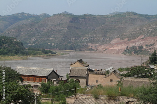 Bergdorf und Bauerndorf Lijiashan in China  photo