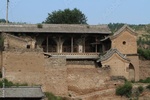 Bergdorf und Bauerndorf Lijiashan in China  photo