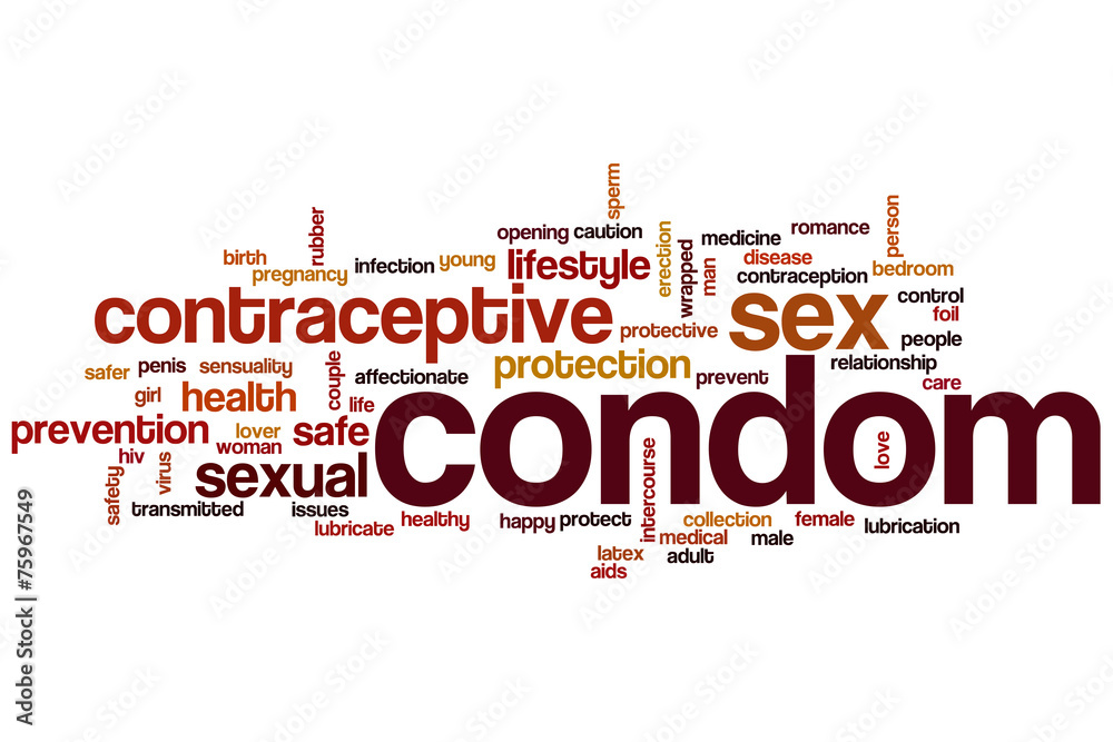 Condom word cloud Condom word cloud