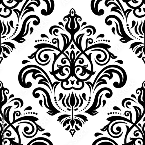 Orient Seamless  Pattern. Abstract Background