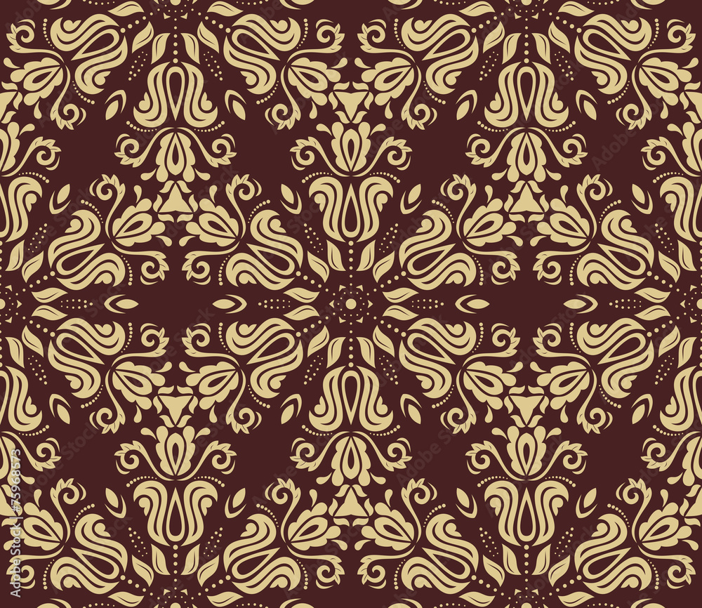 Orient Seamless Pattern. Abstract Background Orient Seamless Pattern. Abstract Background