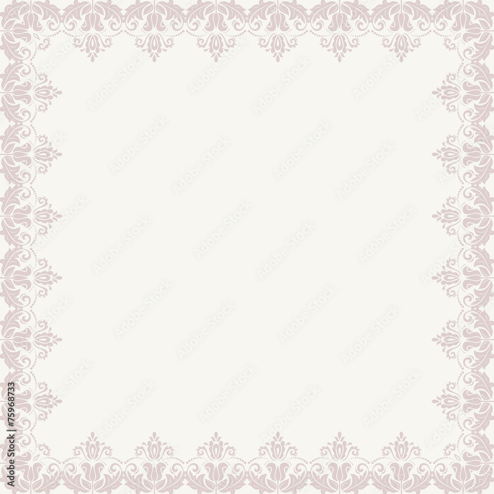 Fototapeta premium Floral Pattern. Abstract Background