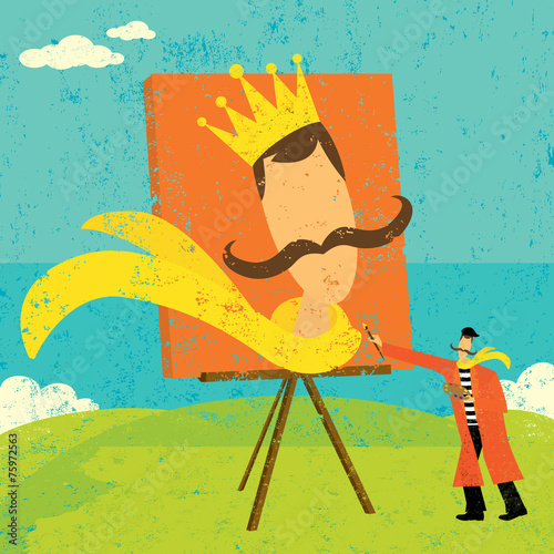Painting a Future Self Portrait
