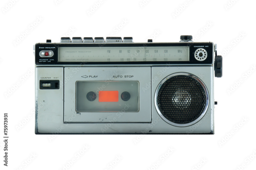 Fototapeta premium old radio