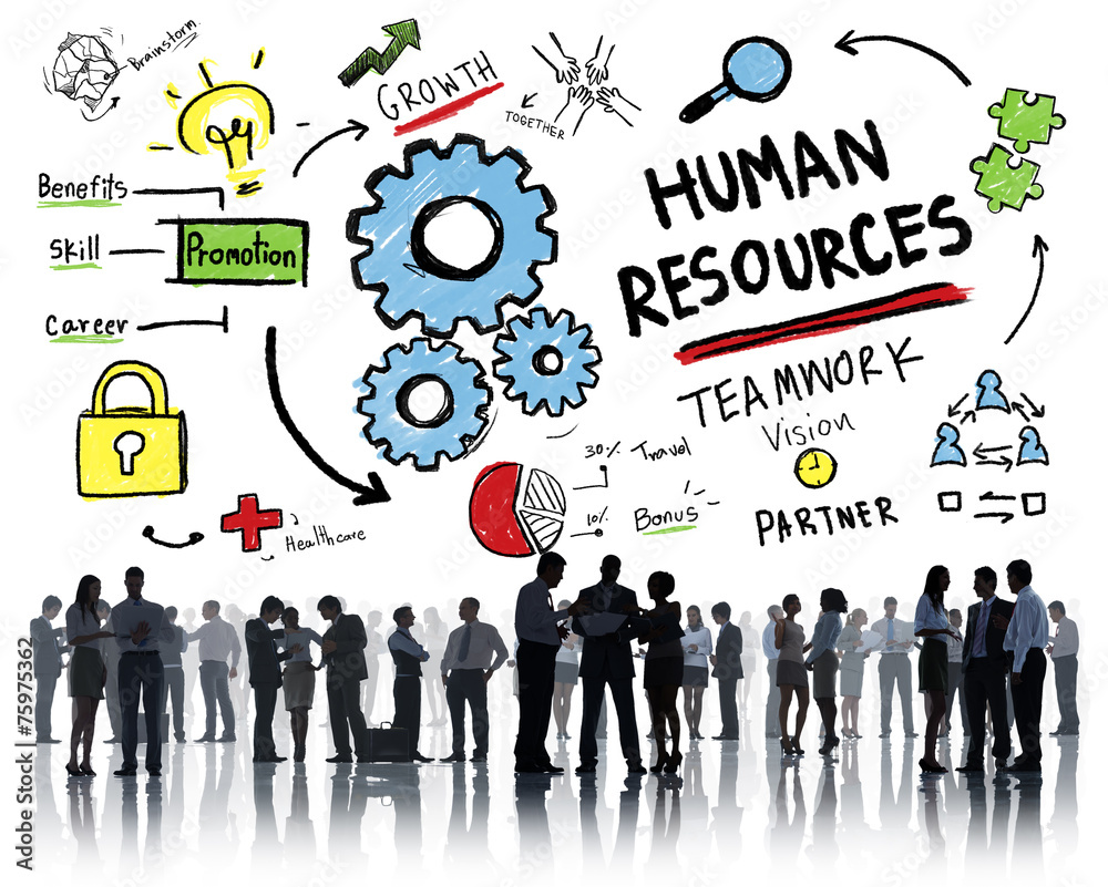 Human Resources Employment Business Communication Concept Human Resources Employment Business Communication Concept