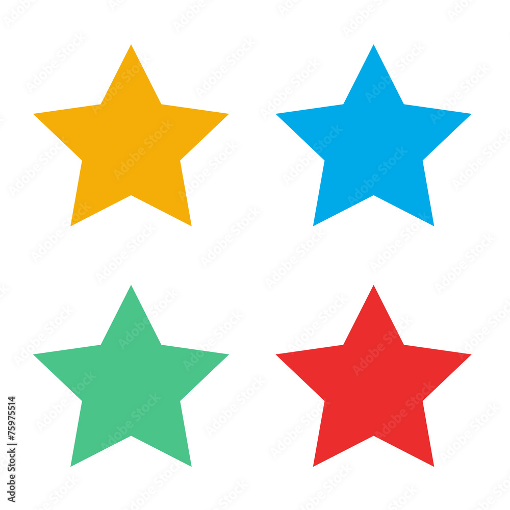 Star Shape Success Superstar Victory Winning Vector Concept