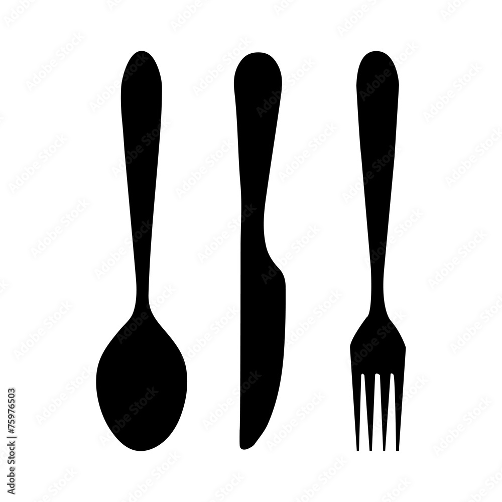 fork spoon knife