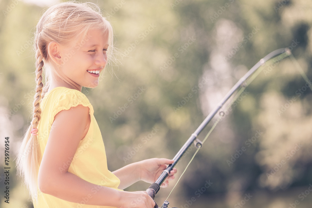 Naklejka premium I'll catch big fish!