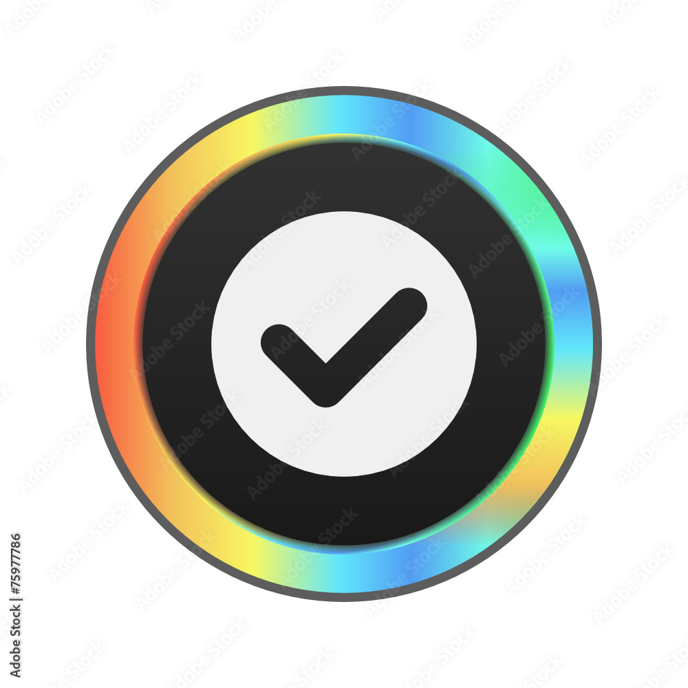 Colorful Web Button