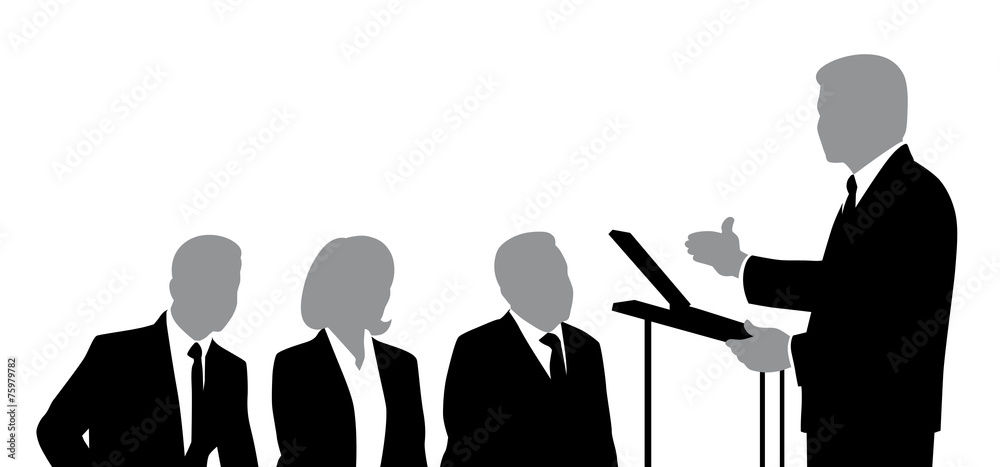 Foto Speaker and Listeners