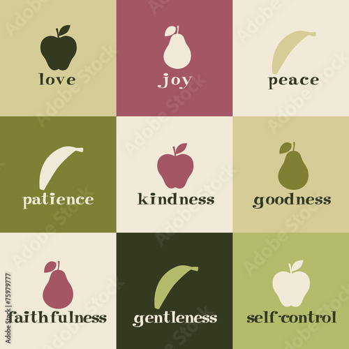 Принти на полотні Fruit of the Spirit
