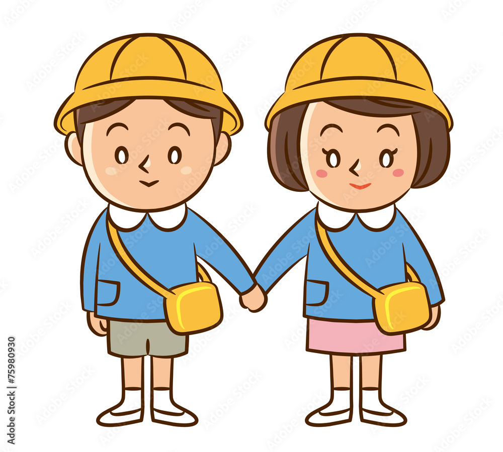 園児　男の子　女の子