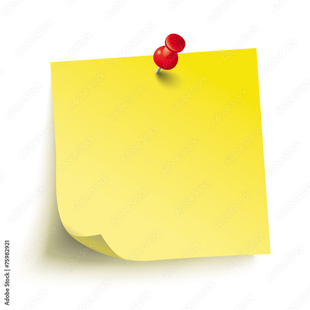 Yellow Stick Red Pin