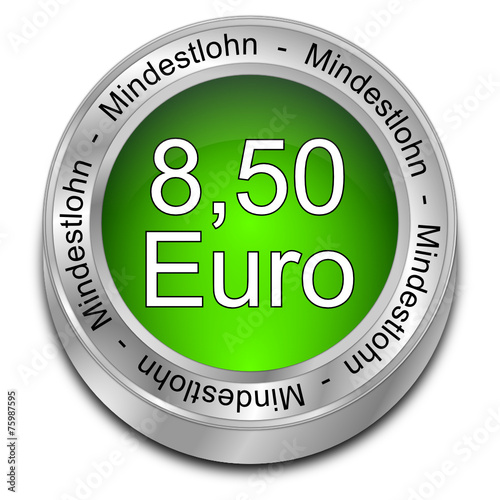 8,50 Euro Mindestlohn