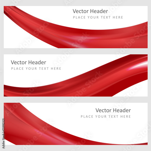 Set abstract vector background