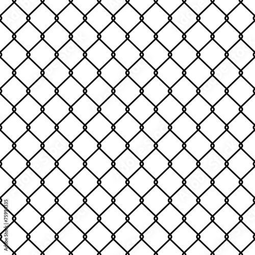 Steel Wire Mesh Seamless Background. Vector