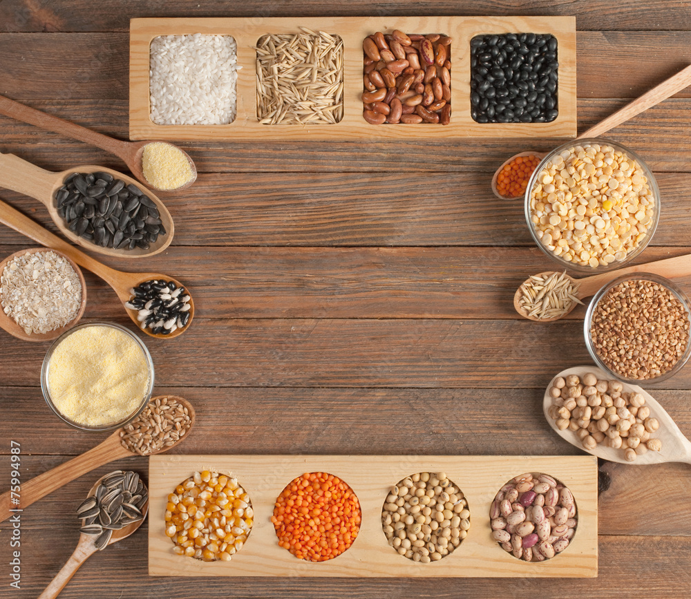 Cereal Grains Stock Photo Adobe Stock