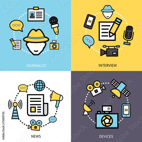 News Reporter Design Concept
