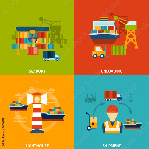Seaport Flat Set