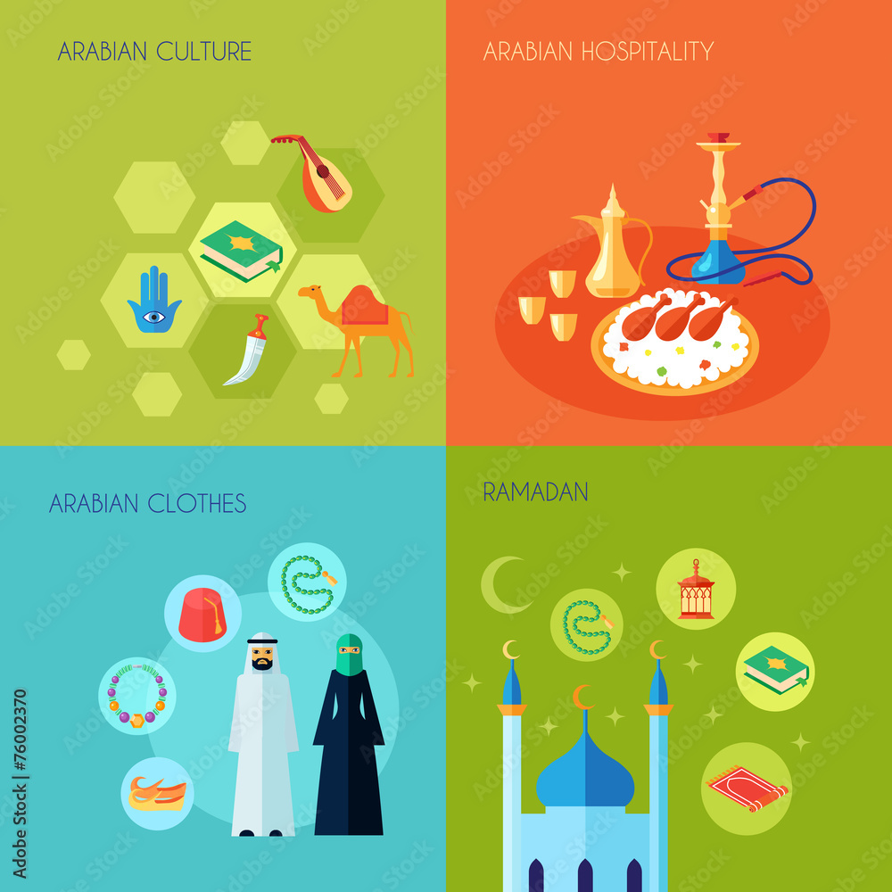 Arabic Culture Flat Arabic Culture Flat