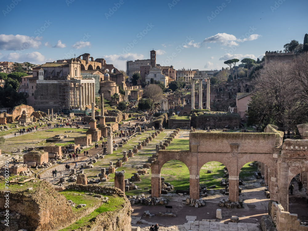 Forum Romanum, Rome, Italy