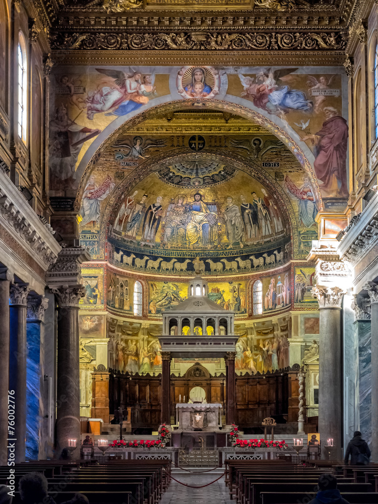 St Maria Basilica in Trastevere, Rome
