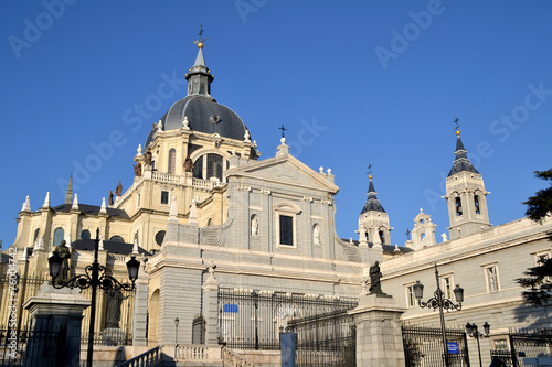 Cathedral in Madrid, Spain (Catedral de la Almudena) © miff32