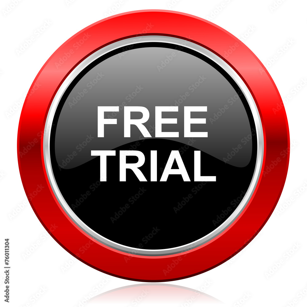 free trial icon free trial icon