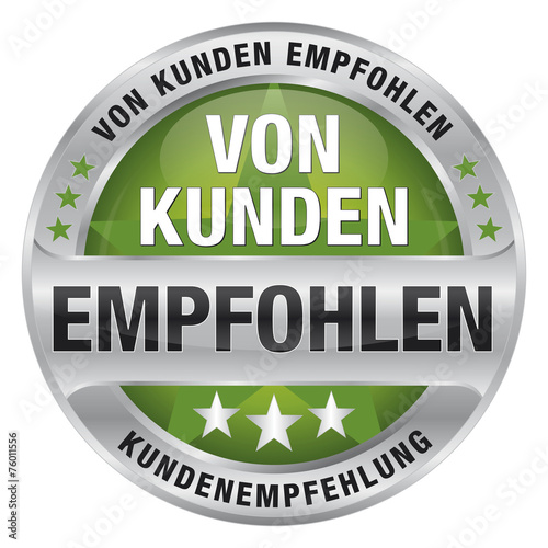 Von Kunden empfohlen - Kundenempfehlung