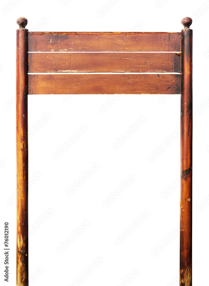 Fototapeta premium Wooden sign