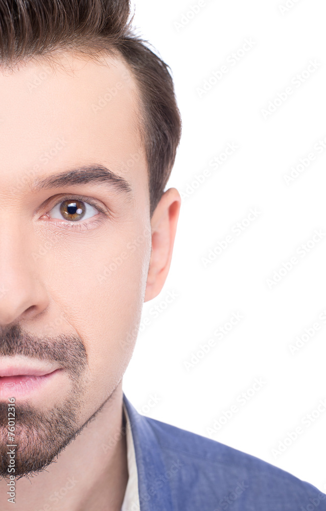 Portrait of man Portrait of man
