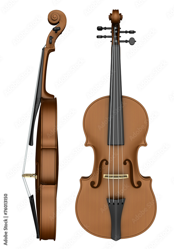 Naklejka premium バイオリン