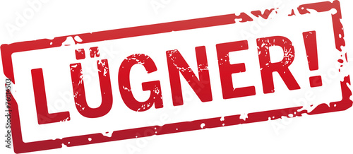 stempel Lügner
