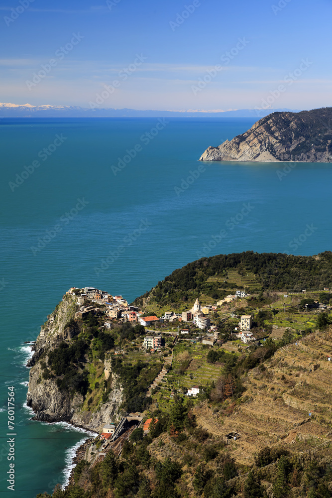 Fototapeta premium Village de Corniglia en Italie
