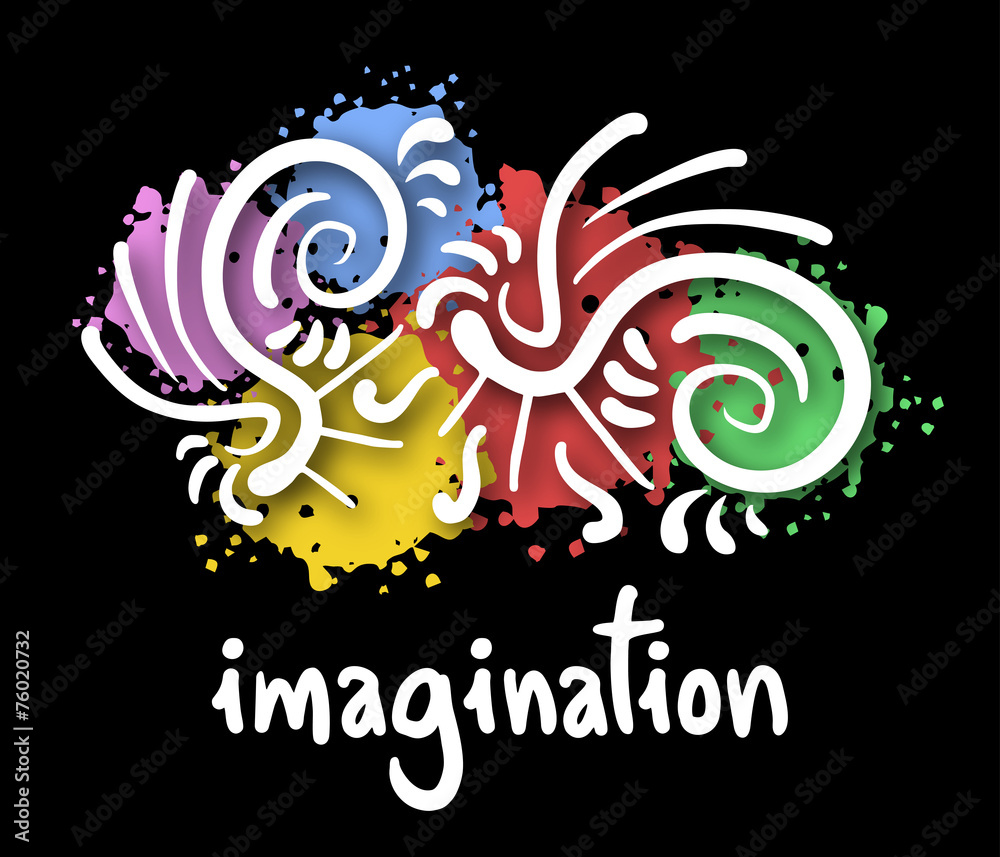 Obraz premium Imagination symbol