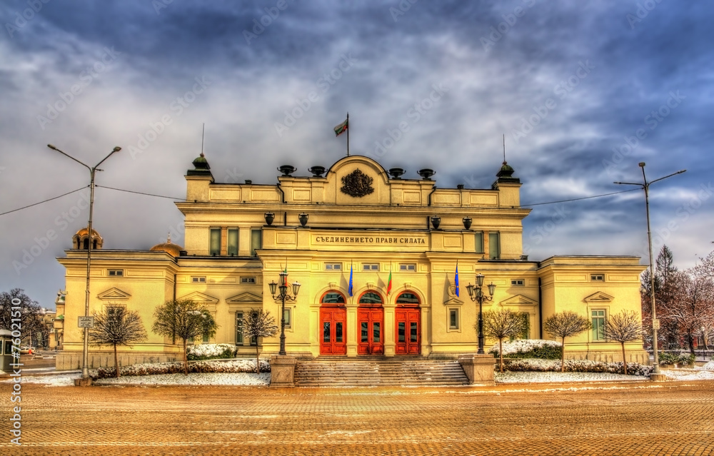 Fototapeta premium The National Assembly (Parliament) of Bulgaria in Sofia
