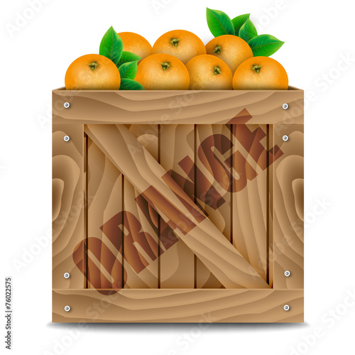 Oranges crate