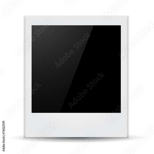 Isolated Photo Frames on White Background