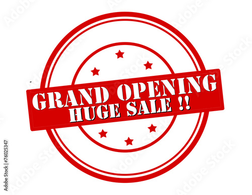 Grand opening