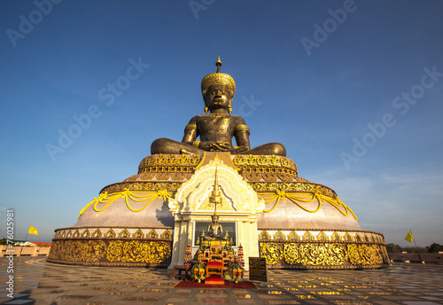 The Big Buddha(phraphuthth- mha-thrrm-racha) at phetchabun provi photo