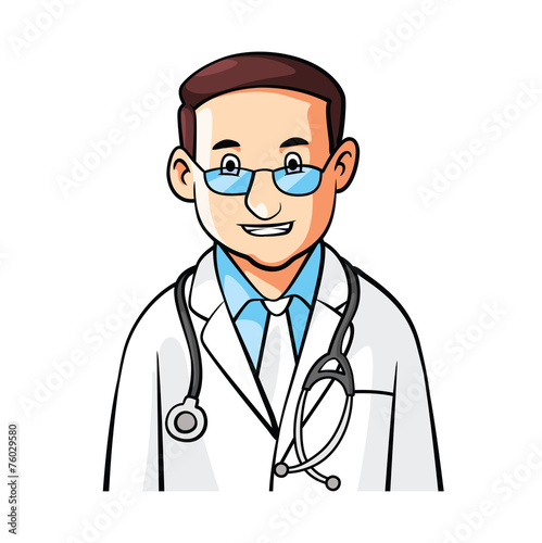 Doctor Cartoon Illustration