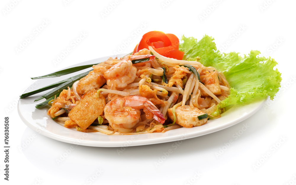 Thai food, Pad thai Shrimp, Thai style noodles Thai food, Pad thai Shrimp, Thai style noodles